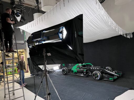 Ukázka z natáčení Formule 1 v Ateliéru A