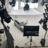 Ateliér A obrázek 08 Ukázka z natáčení reklamy v ateliéru A - Pohled Shora